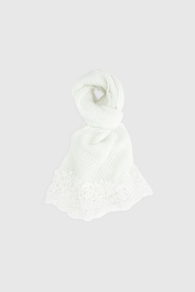 Stole with rebrode lace