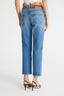 Straight-cut denim trousers