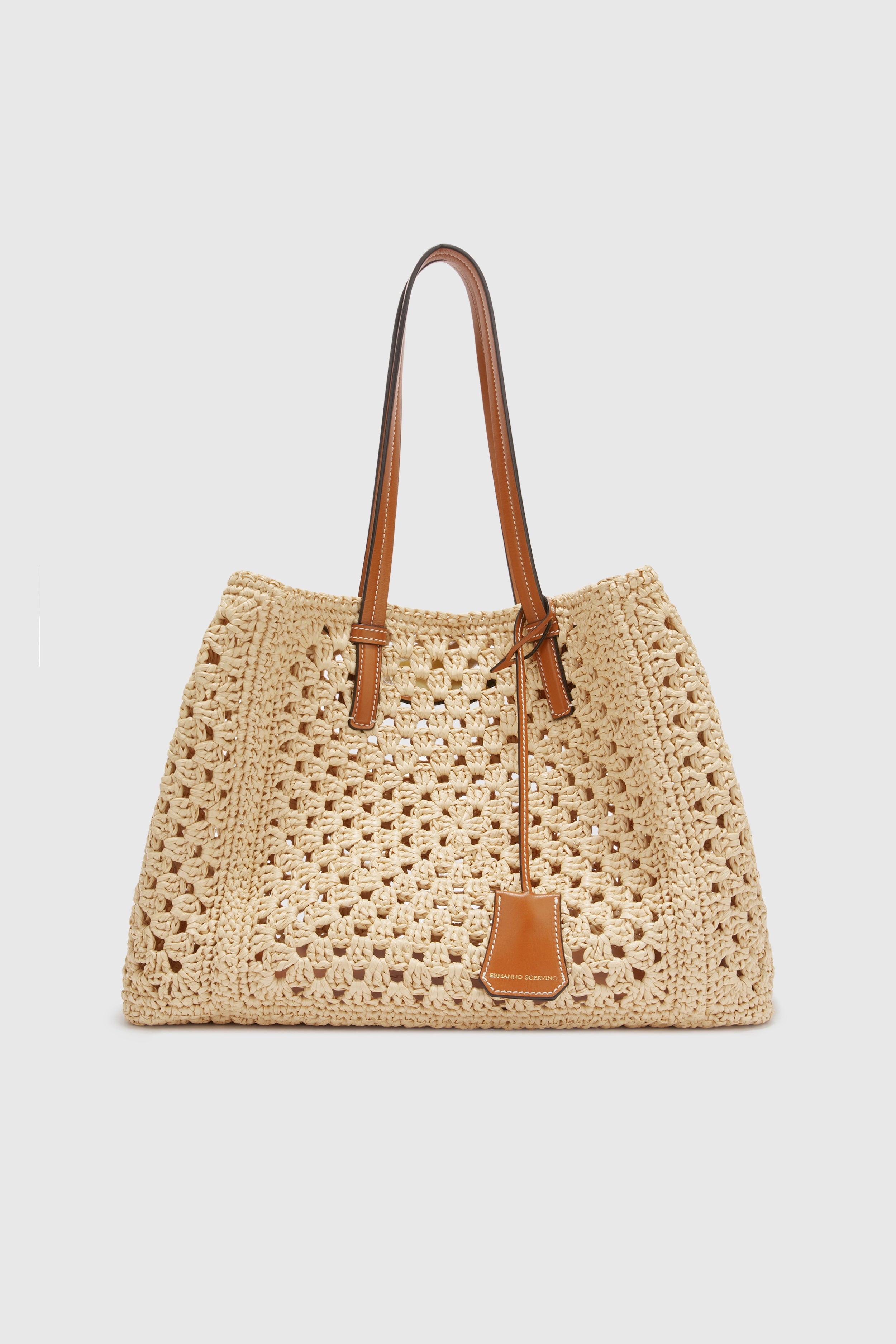 ハンドバッグ ERMANNO SCERVINO Woman Handbag Ecru D463S454PYV B4252 ERMANNO SCERVINO: Shoulder bag woman - Ecru | Ermanno