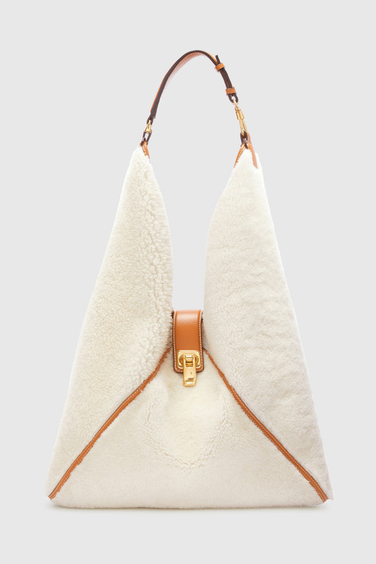 Dudu large in shearling