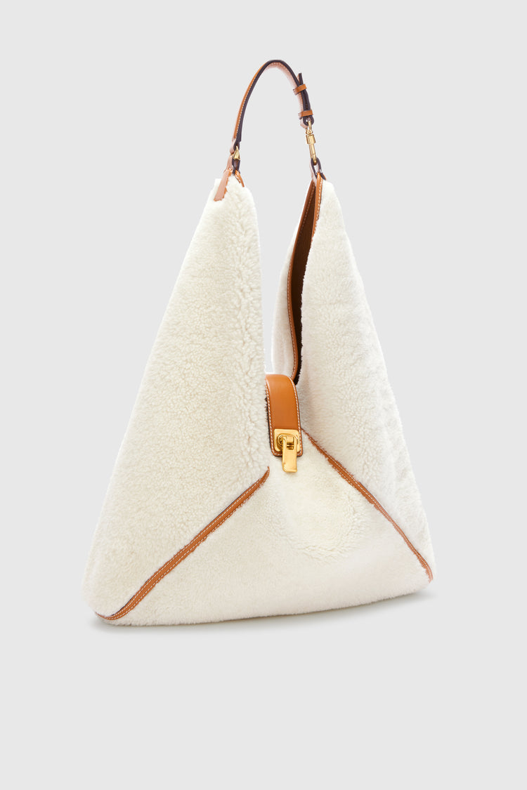 Dudu large in shearling