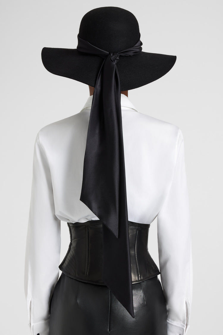 Dudu hat in wool felt