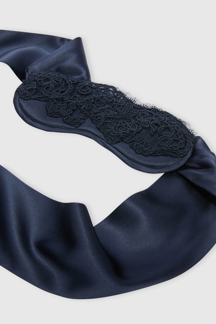 Silk satin eye mask