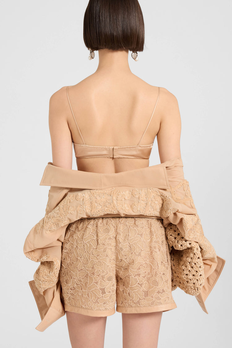 Bra in seta ispirazione lingerie