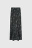 Long Skirt with Hand-Applied Stones and Crystals
