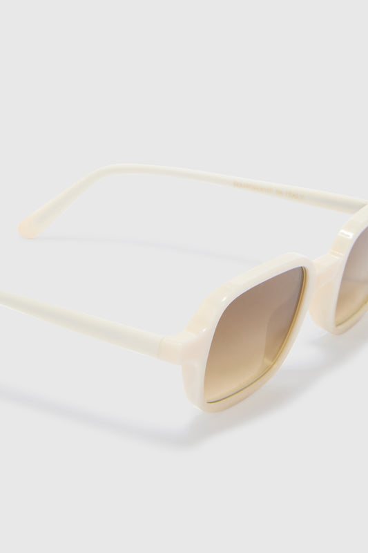 Marrakech Sunglasses by L.G.R – White