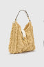 Natural Raffia Hobo Bag