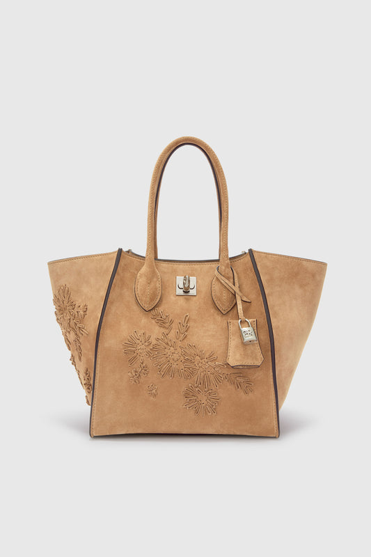 Maggie Medium in Suede Calfskin