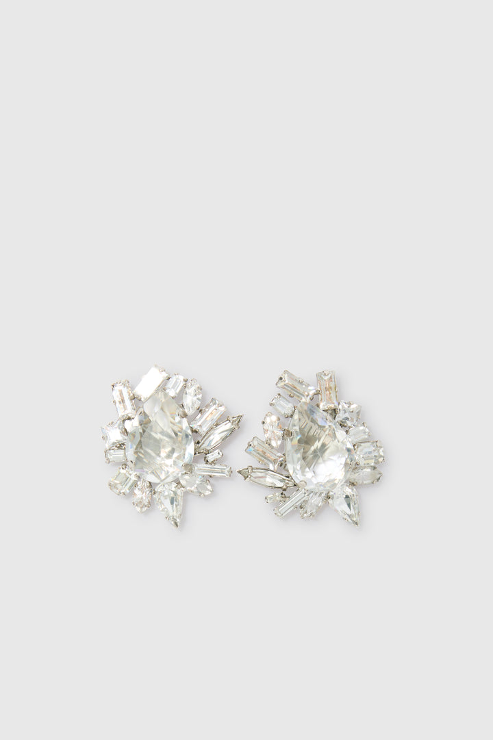Clip-on daisy earrings