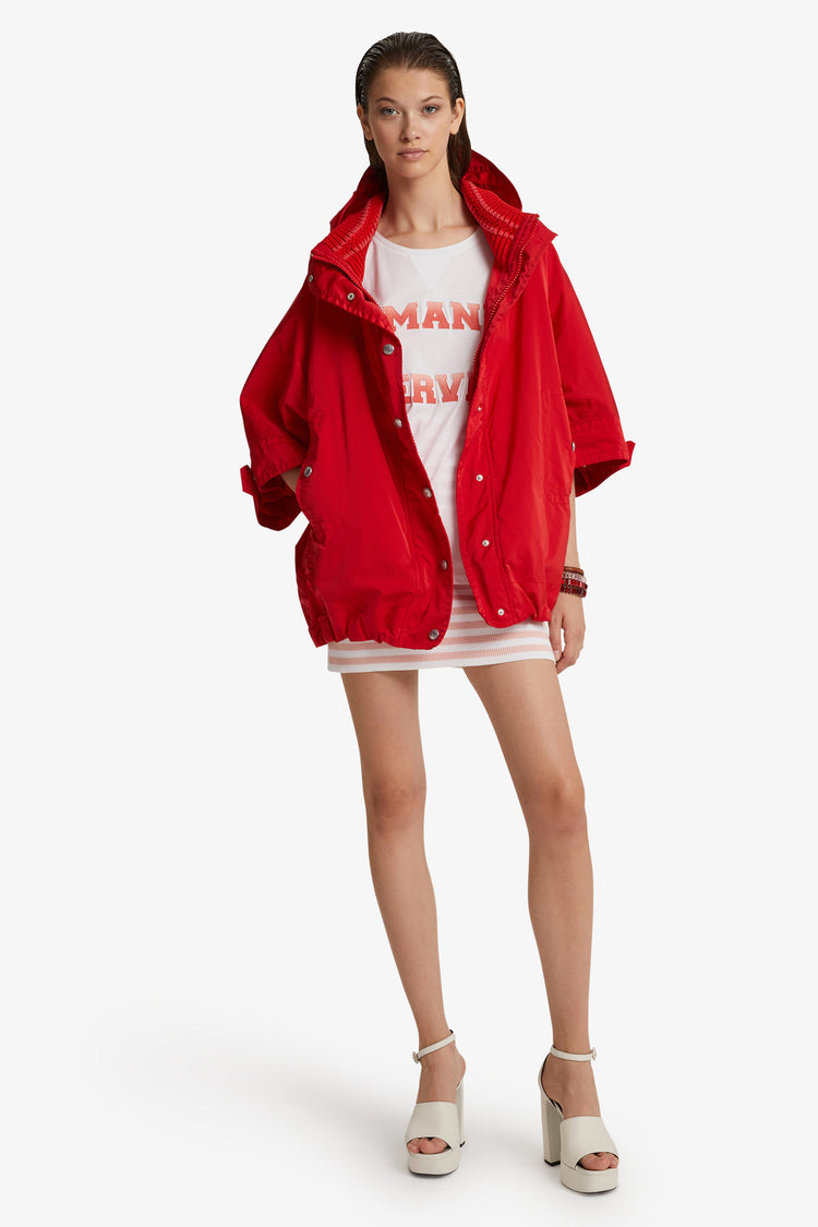 Parka de tafetán