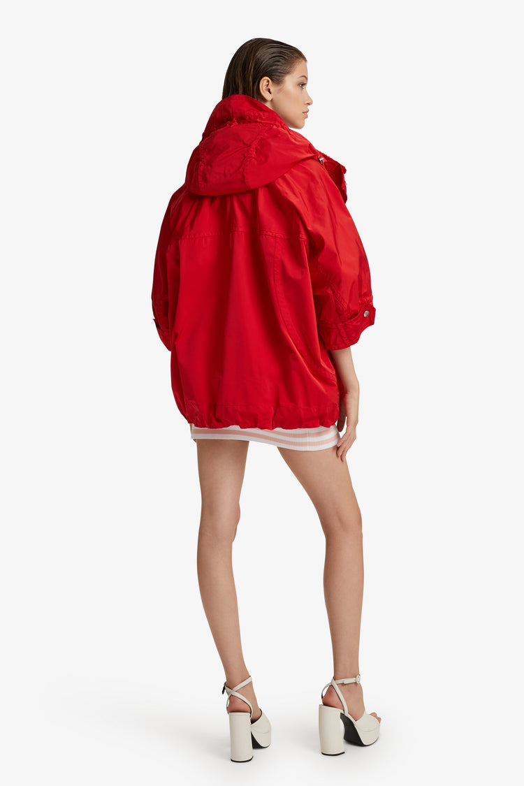 Parka de tafetán