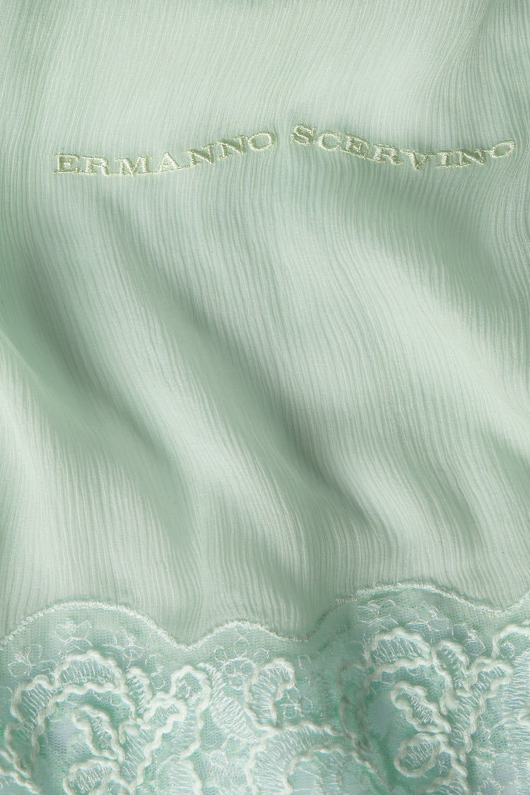 Stola di chiffon e pizzo