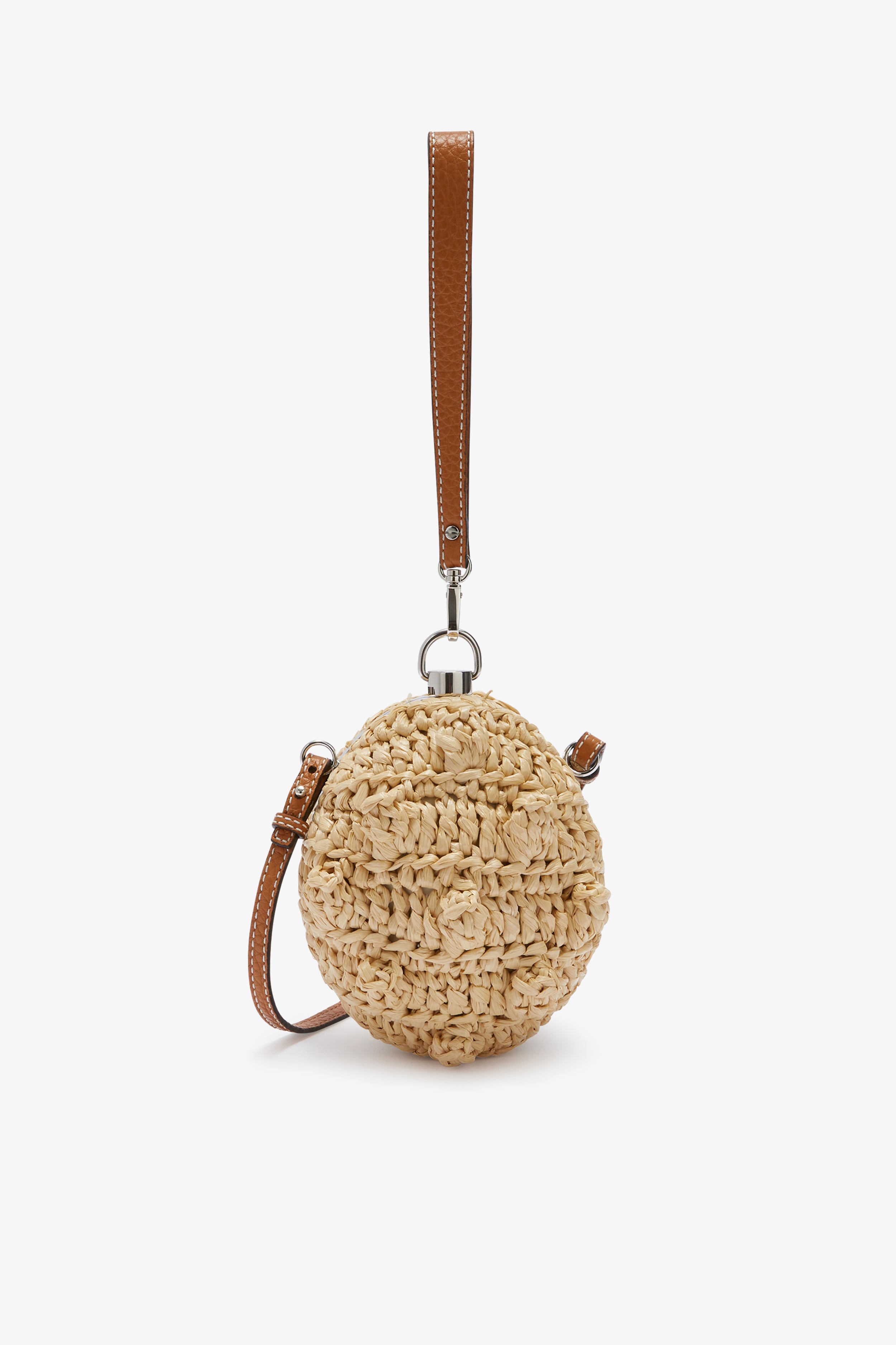 Clare V. Alice Circle Bag  Round straw bag, Straw bags, Bags