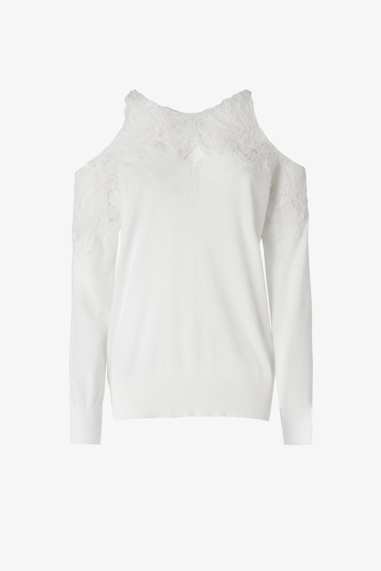 Maglia con pizzo