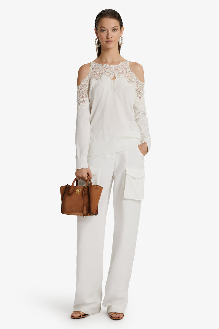 Maglia con pizzo
