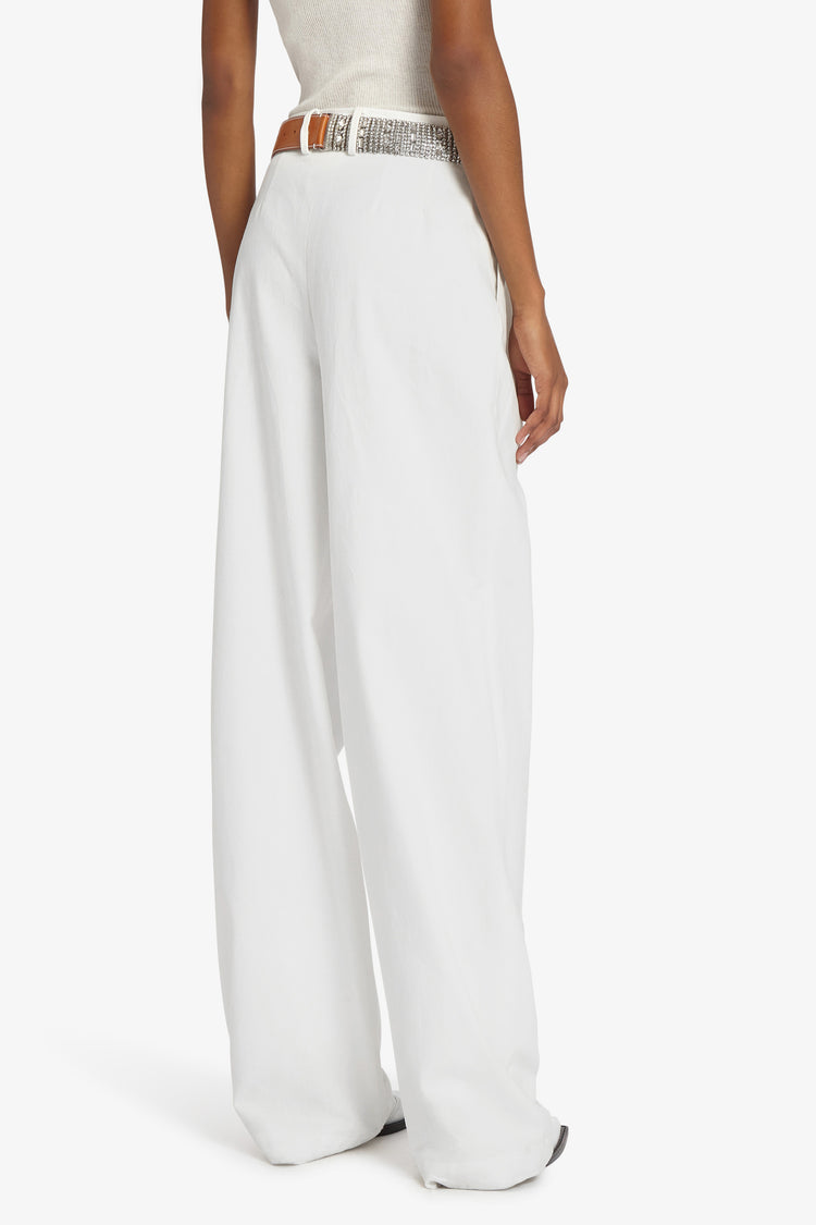 Cotton palazzo trousers