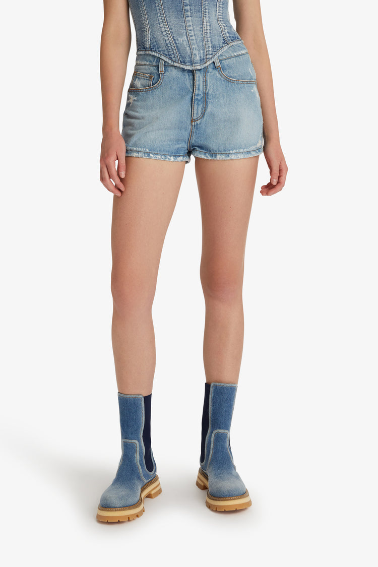 Shorts in denim