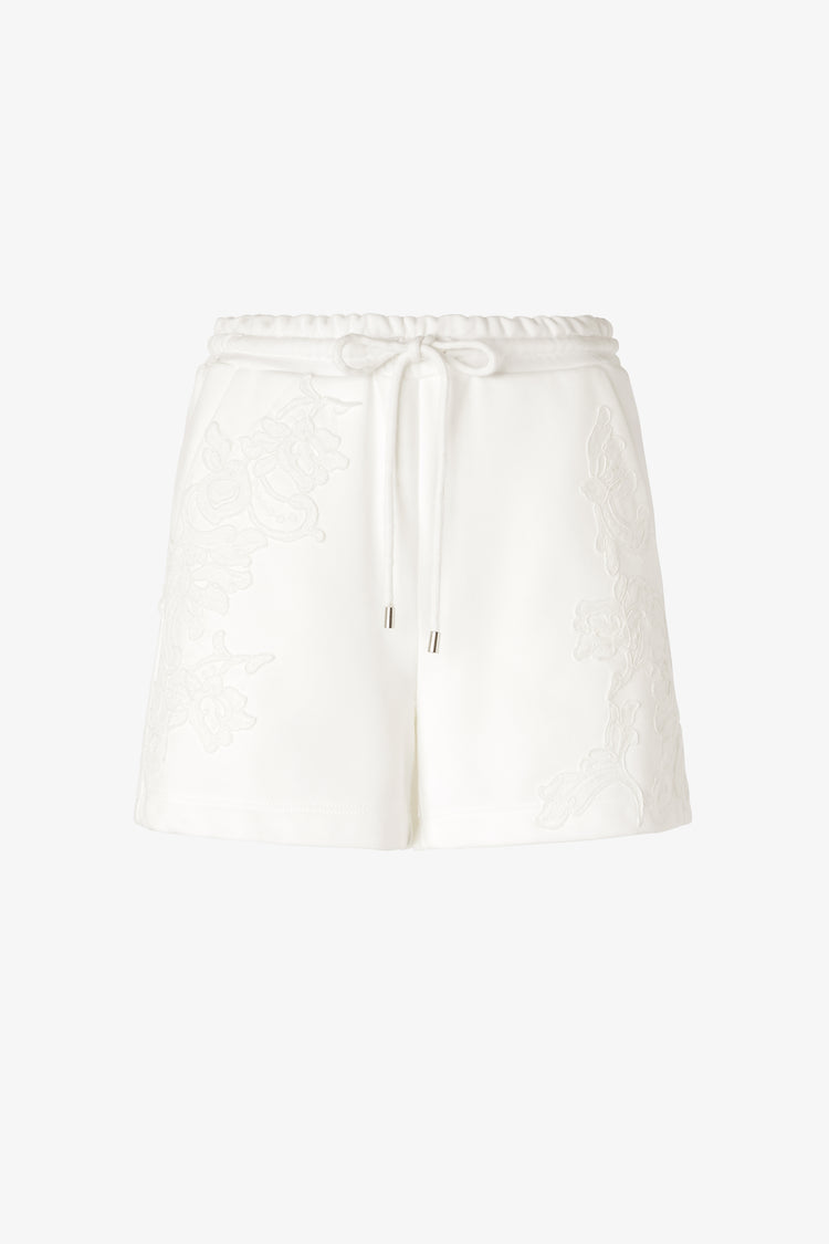 Lace-detail shorts