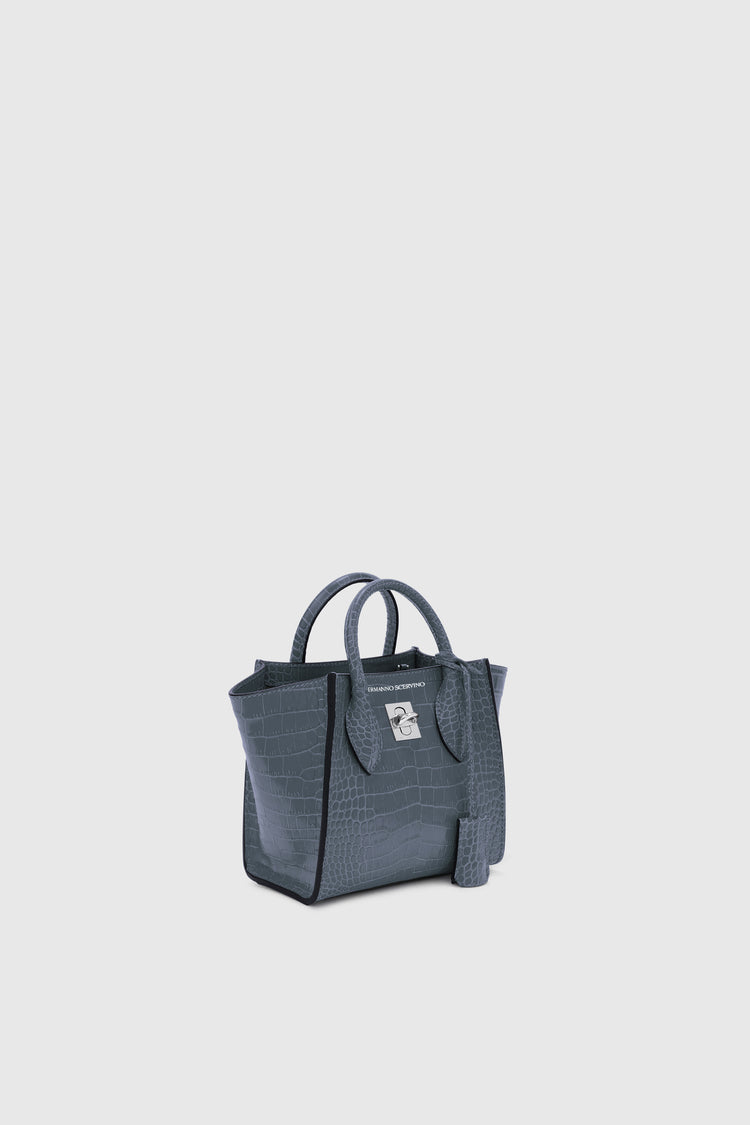 Crocodile-print mini Maggie bag