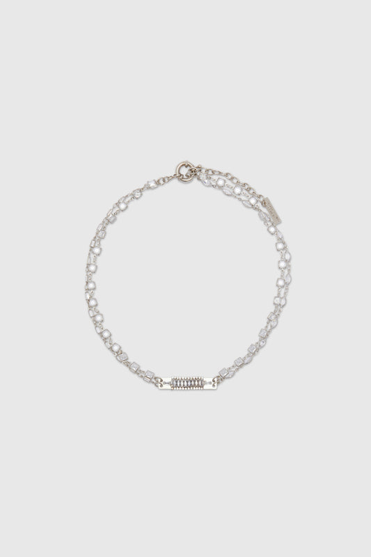 Two-strand choker necklace