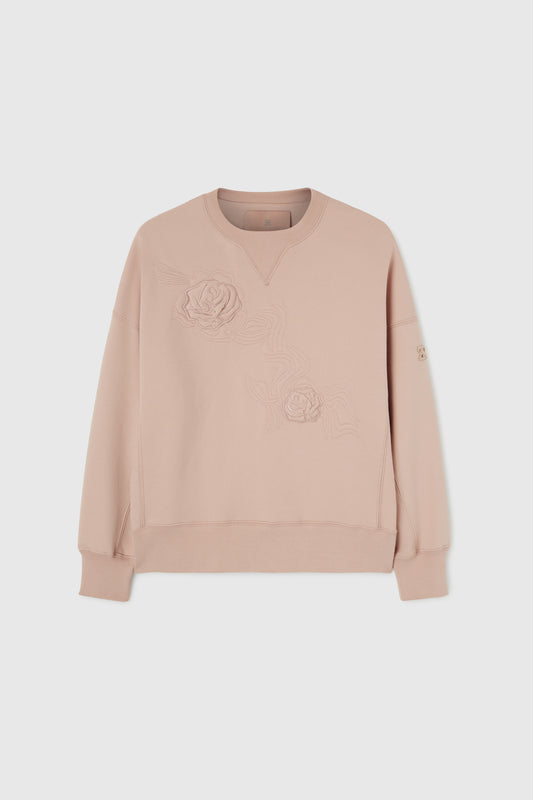 Sweatshirt with embroidery