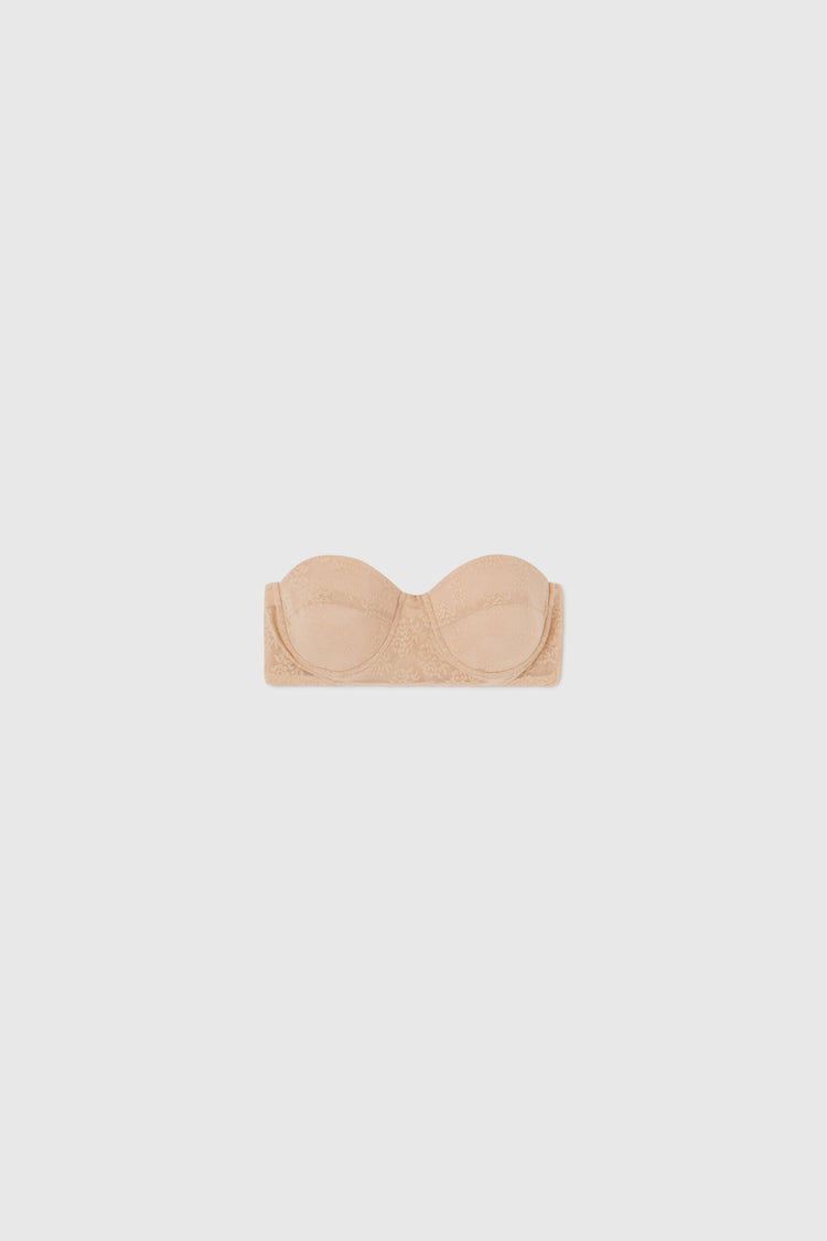 Bustier en dentelle structurée