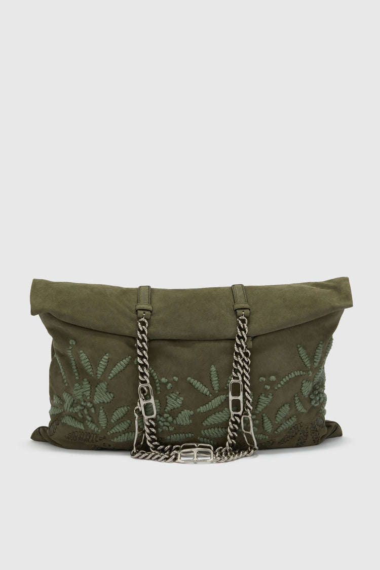 Pillow Bag con ricami fatti a mano