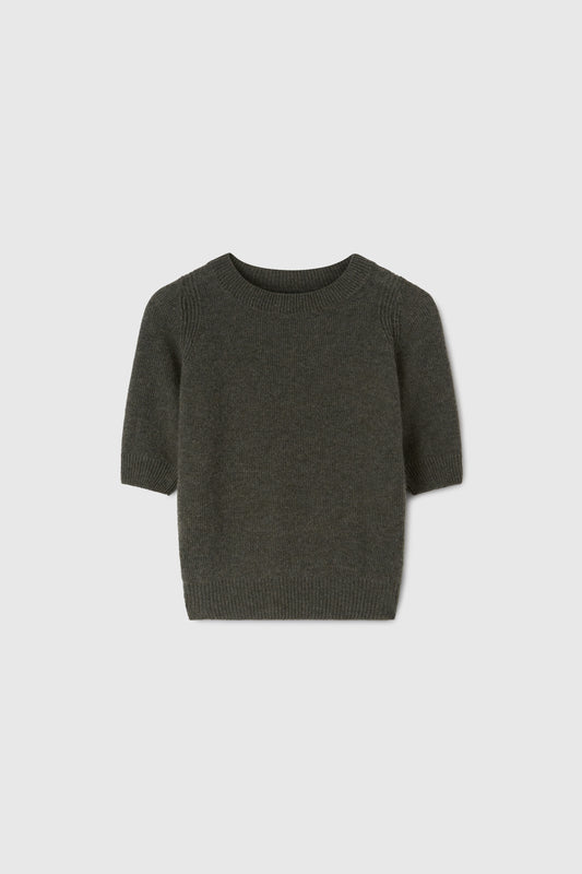 Pure cashmere T-shirt