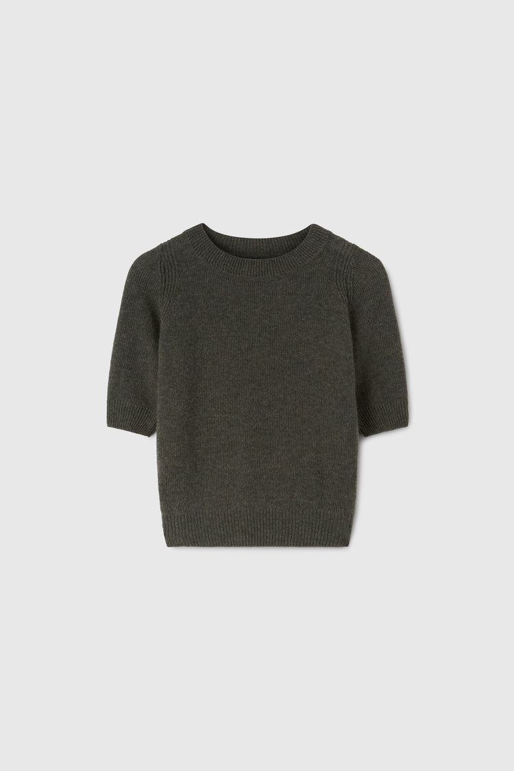 Pure cashmere T-shirt