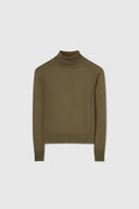 Cotton turtleneck jumper