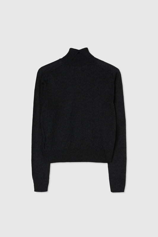 Cotton turtleneck jumper