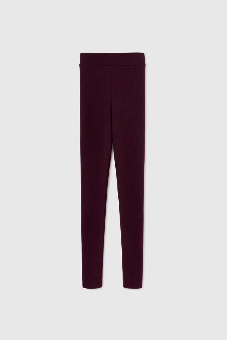 Pure cashmere leggings