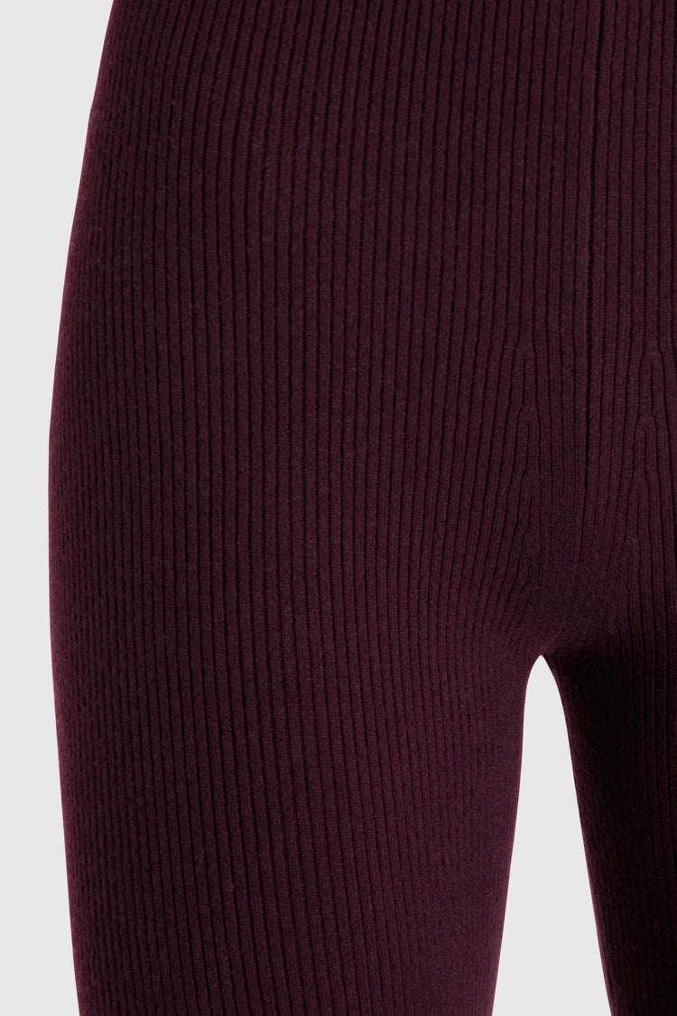 Pure cashmere leggings