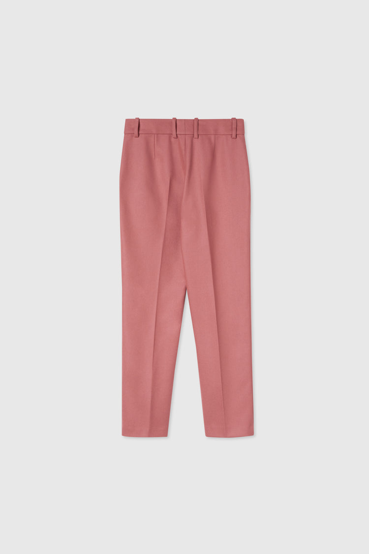 Straight-cut trousers in cool wool