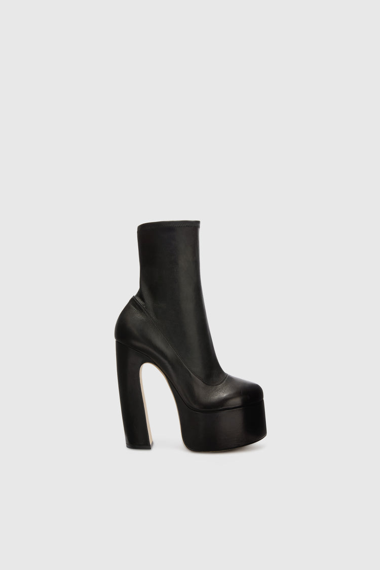 Nappa leather ankle boot