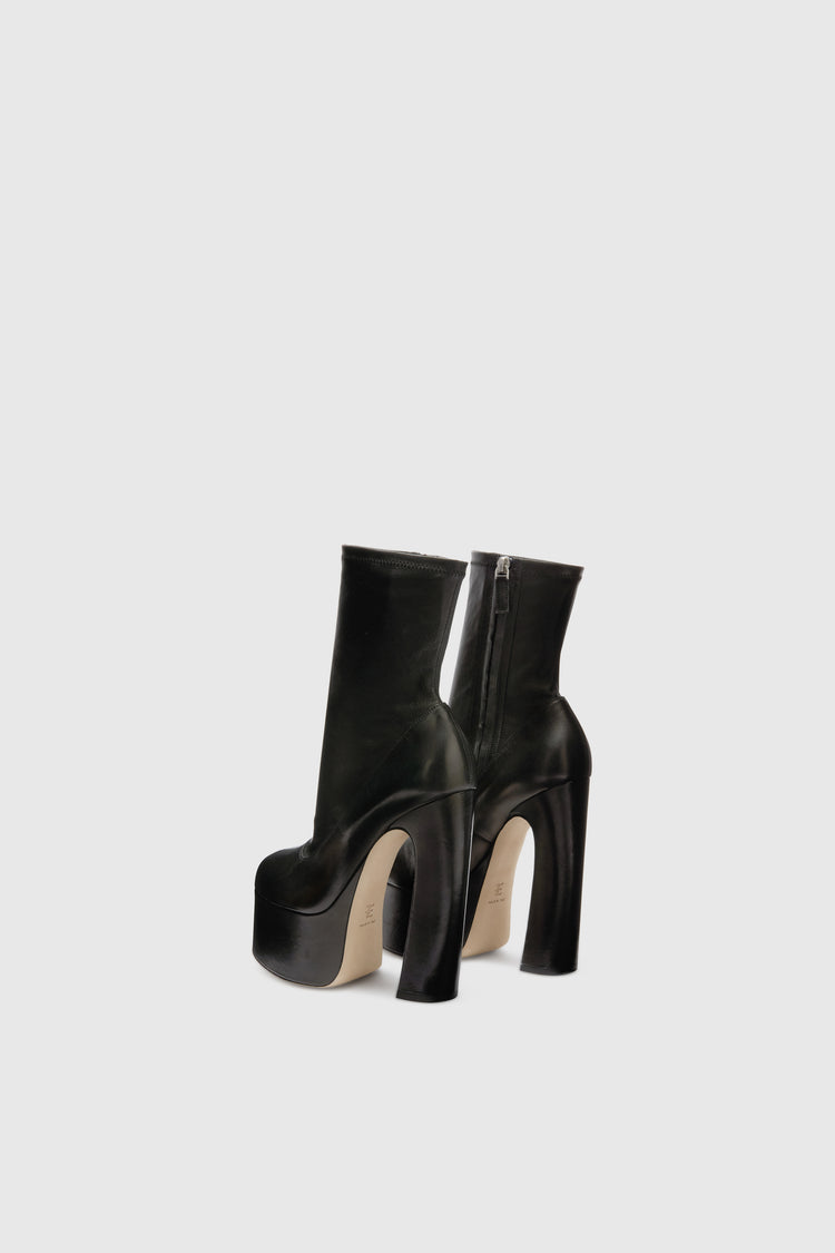 Nappa leather ankle boot