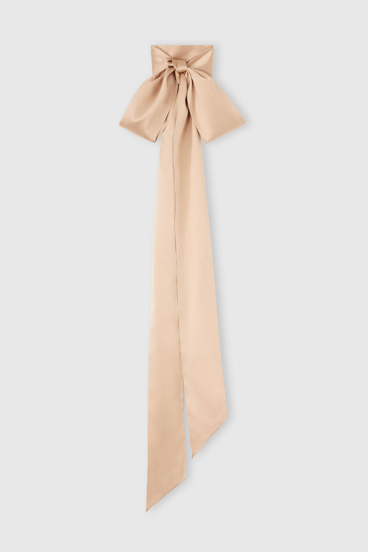 Ginger silk scarf