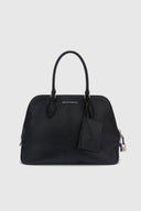 Orsetta large double handle bag in smooth calfskin