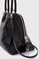 Orsetta large double handle bag in smooth calfskin