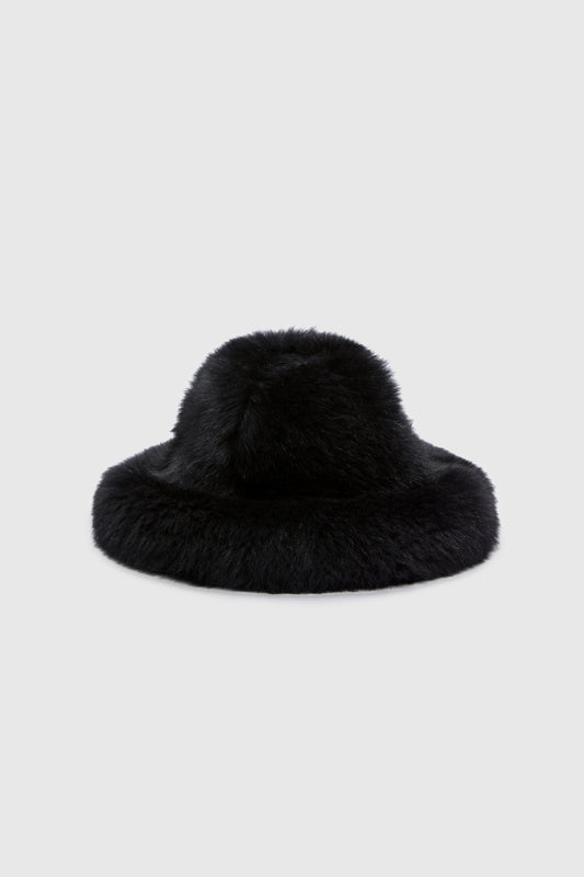 Cappello Pamela in montone effetto volpe