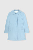 Technical fabric caban with vichy interior