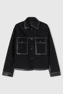 Giacca oversized in pizzo rebrodè floreale