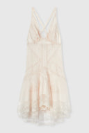 Cotton Muslin and Valencienne Lace Dress