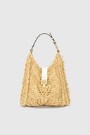 Natural Raffia Clio Bag