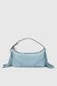 Candy Duffle in powder blue suede