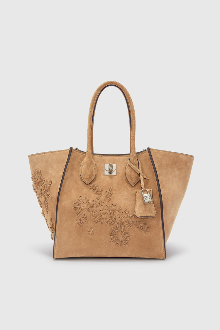 Maggie Medium in Suede Calfskin