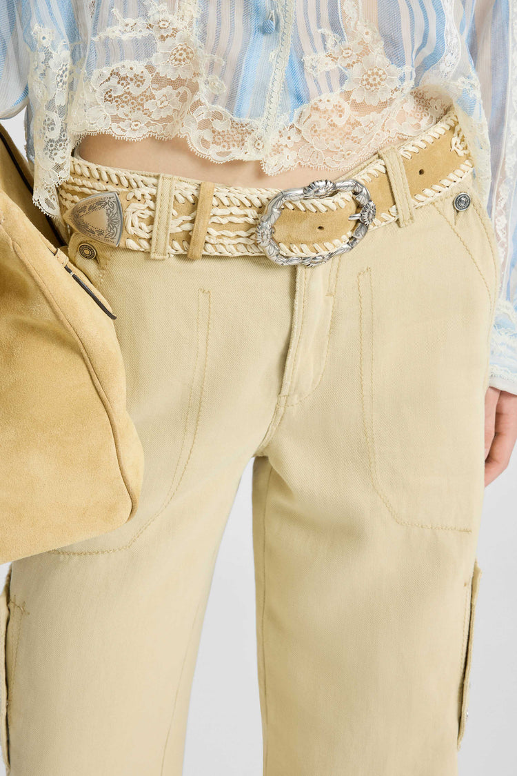 Majaro Embroidered Belt 40 mm