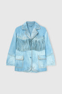 Jeans print marocain jacket