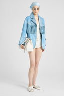 Jeans print marocain jacket