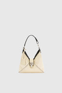 Clio – Mini Hobo Bag in Bicolour Vintage Sheepskin Leather